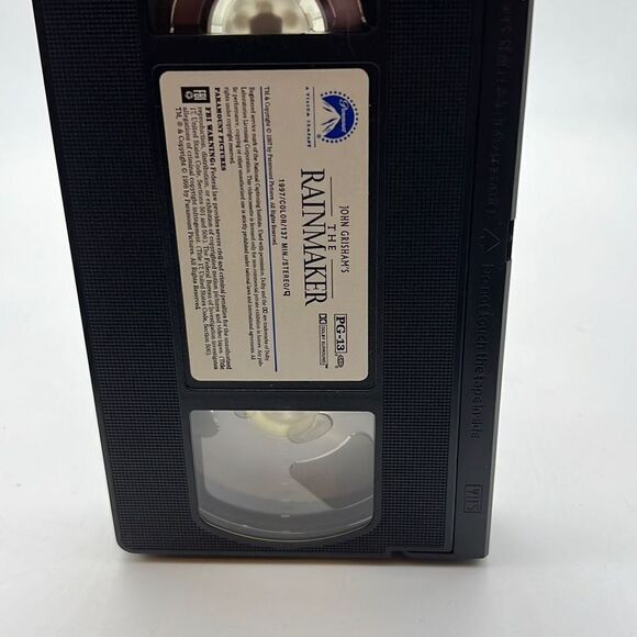 The Rainmaker VHS VCR Video‎ Tape- Danny Devito Matt Damon - Picture 3 of 3